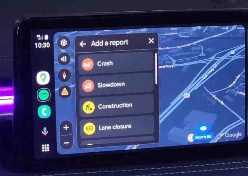 android auto incident reports