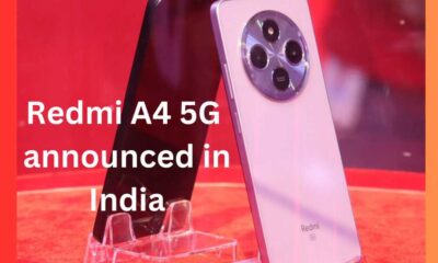 Redmi A4 5G announced in India