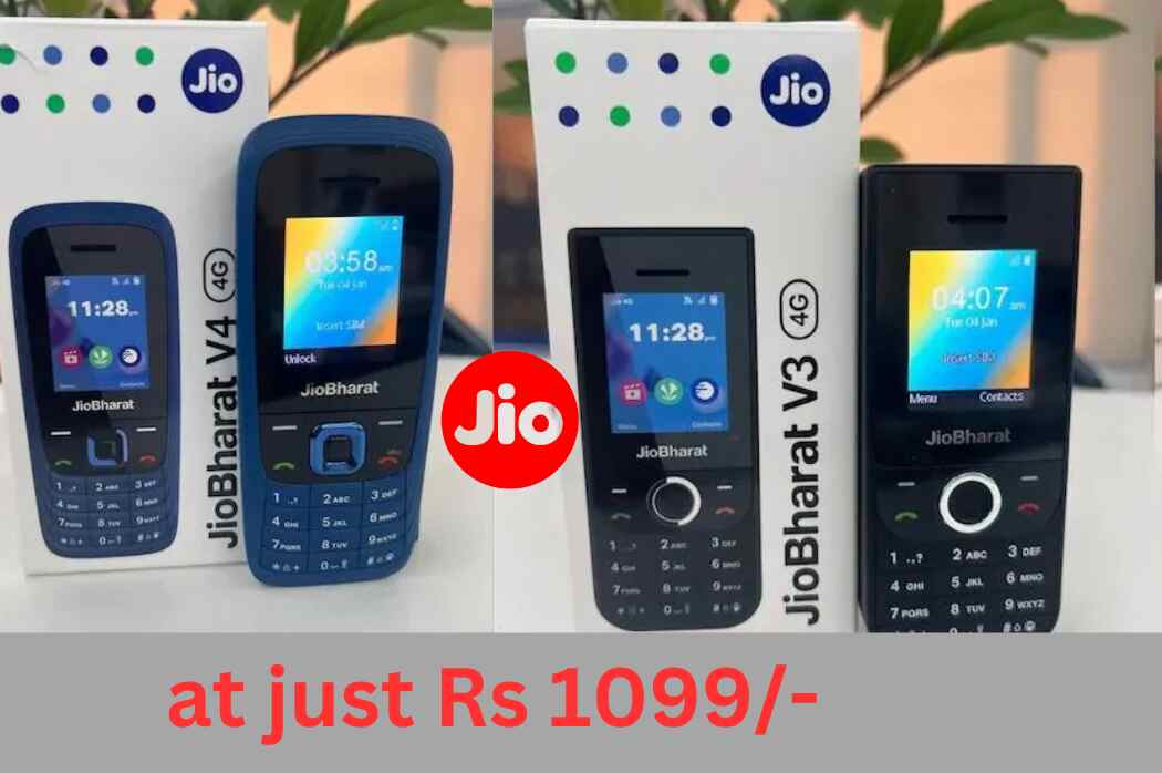 JioBharat V3 and V4 phones