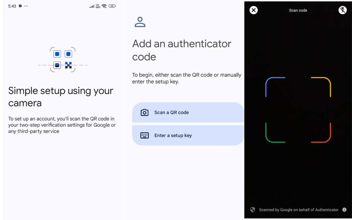 Google Authenticator for Android