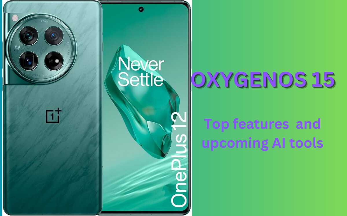 OXYGENOS 15 Top features