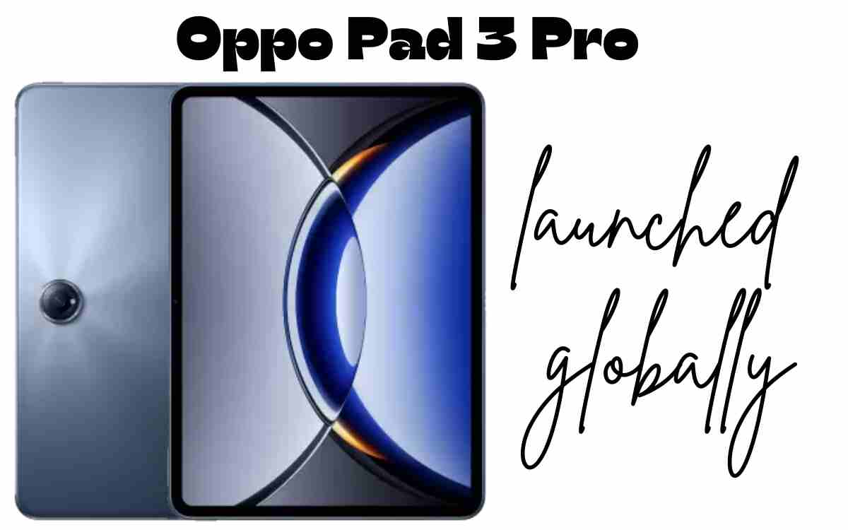 Oppo Pad 3 Pro launched