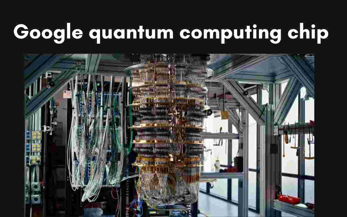 Google quantum computing chip