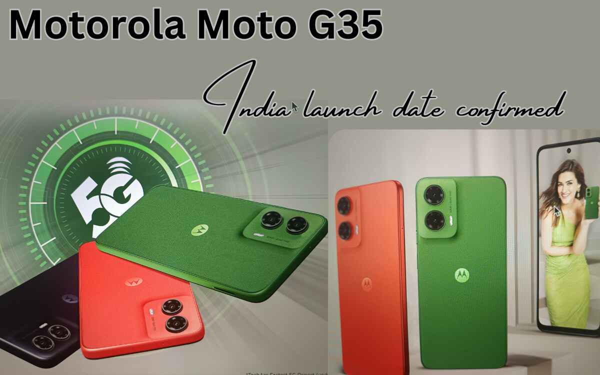 Motorola Moto G35 India launch