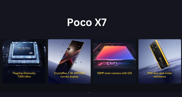 Poco X7 series launch in India